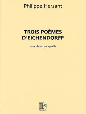 Illustration de Trois poèmes d'Eichendorff pour chœur a cappella