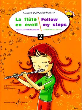Illustration de La Flûte en éveil : méthode pour débutants avec CD play-along - Vol. 2