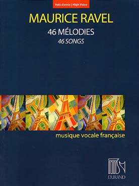 Illustration de 46 Mélodies pour voix élevée et piano