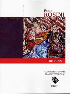 Illustration rosini tre pezzi pour guitare/clarinette