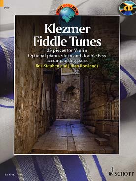 Illustration de KLEZMER FIDDLE TUNES : 33 pièces pour violon avec accès audio en ligne