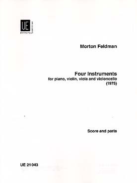 Illustration de Four instruments pour piano, violon, alto et violoncelle (C+P)