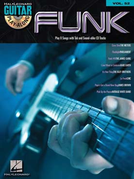 Illustration de GUITAR PLAY ALONG - Vol. 52 : Funk