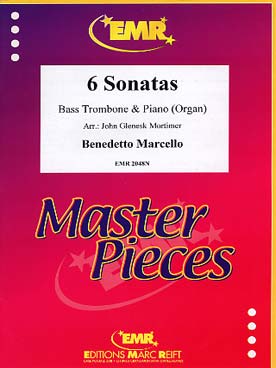 Illustration de 6 Sonates (tr. Mortimer) pour trombone basse et piano