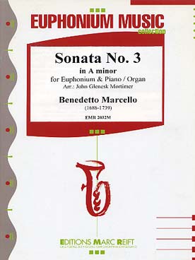 Illustration de Sonate N° 3 en la m pour euphonium et piano