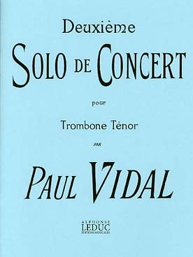 Illustration de 2 ème Solo de concert pour trombone ténor