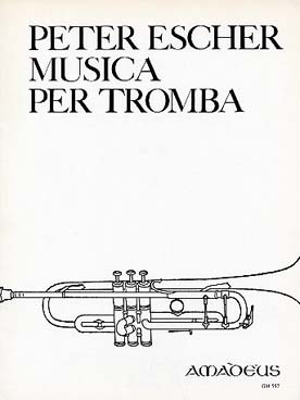Illustration escher musica per tromba op. 74