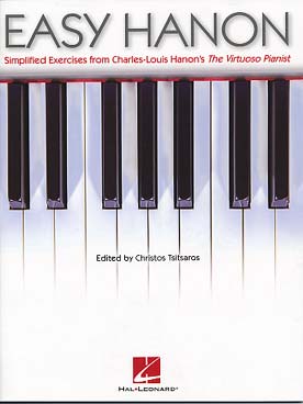 Illustration de Le Pianiste virtuose, 20 exercices - éd. Hal Leonard simplifiée (exercices raccourcis et condensés)
