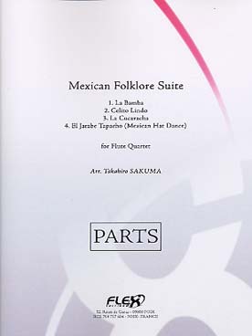 Illustration traditionnel mexican folklore suite