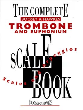 Illustration complete boosey & hawkes trombone scale