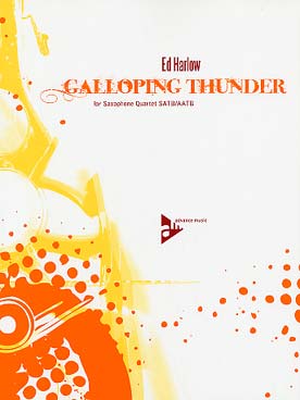 Illustration de Galloping thunder (SATB ou AATB)