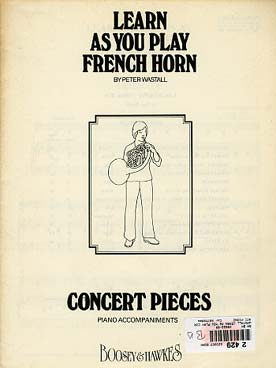Illustration de Learn as you play French horn - accompagnement piano   