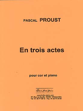 Illustration proust en 3 actes