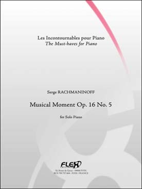 Illustration rachmaninov moment musical op. 16 n° 5