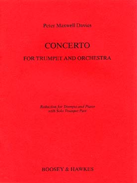 Illustration de Concerto pour trompette et orchestre réd. piano