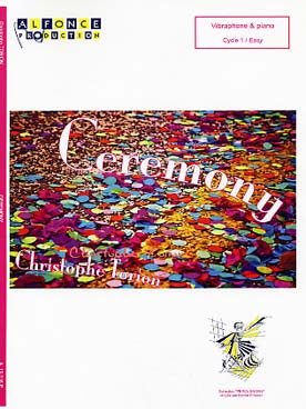 Illustration de Ceremony pour vibraphone et piano