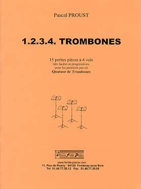 Illustration proust 1.2.3.4 trombones