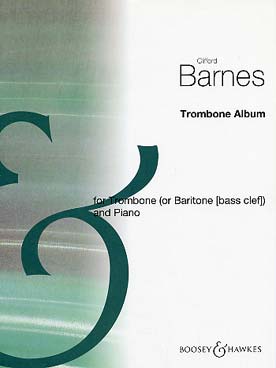 Illustration de Trombone Album pour trombone ou baryton et piano