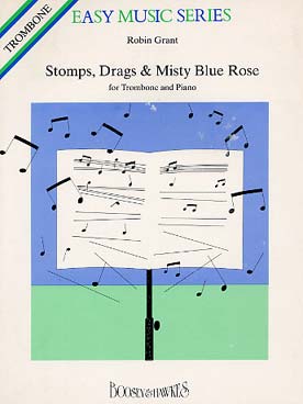 Illustration grant stomps, drags & misty blue rose