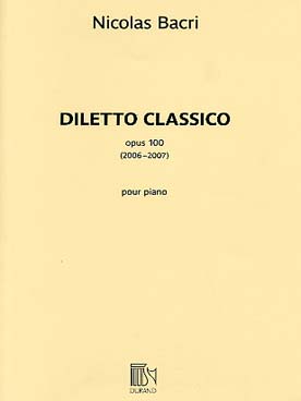 Illustration bacri diletto classico op. 100