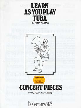 Illustration de Learn as you play tuba - accompagnement piano   