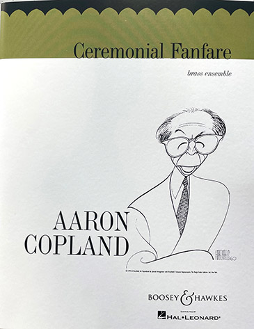 Illustration de Ceremonial Fanfare pour 4 cors, 3 trompettes, 3 trombones et tuba   
