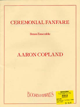 Illustration de Ceremonial Fanfare pour 4 cors, 3 trompettes, 3 trombones et tuba