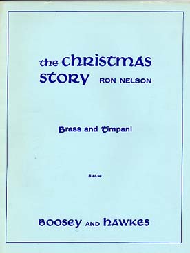 Illustration de The Christmas Story pour 3 trompettes, 3 trombones, tuba et timbales