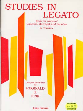 Illustration de STUDIES IN LEGATO from the works of Concone, Marchesi and Panofka   