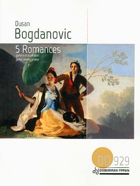 Illustration de 5 Romances pour guitare et bandonéon