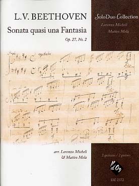 Illustration de Sonata quasi una fantasia op. 27/2