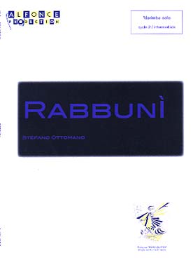 Illustration de Rabuni pour marimba solo