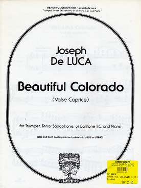 Illustration de Beautiful Colorado (Valse caprice) pour trompette ou saxophone ténor et piano  