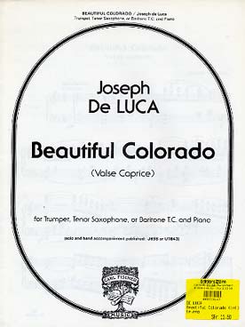 Illustration de Beautiful Colorado (Valse caprice) pour trompette ou saxophone ténor et piano