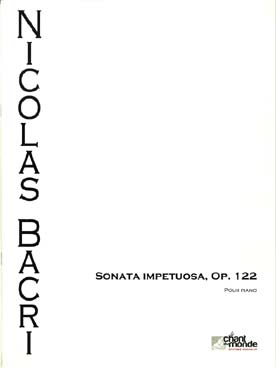 Illustration bacri sonata impetuosa op. 122
