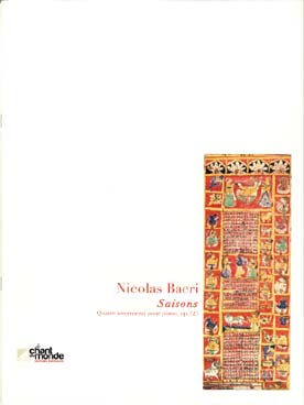 Illustration bacri saisons (4 intermezzi) op. 123