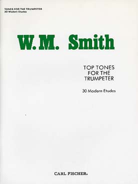 Illustration de Top tones for the trumpeter : 30 modern etudes