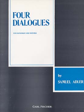 Illustration de 4 Dialogues for Euphonium and Marimba    