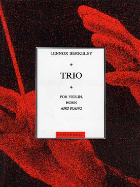 Illustration de Trio op. 44 pour cor, violon et piano