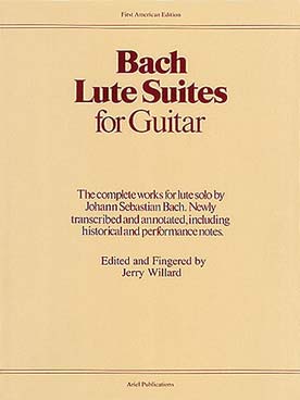 Illustration de Lute suites for guitar (tr. Willard)