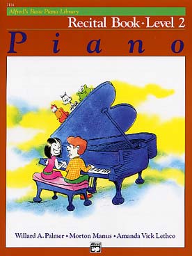 Illustration de Alfred's basic piano recital book - Level 2