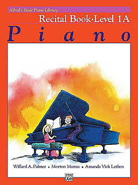 Illustration de Alfred's basic piano recital book - Level 1A