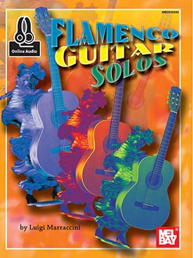 Illustration flamenco guitar solos