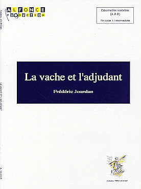 Illustration de La Vache et l'adjudant pour ensemble à géométrie variable (4 à 8) niveau facile