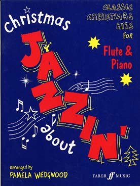 Illustration wedgwood christmas jazzin' about flute