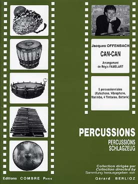 Illustration de Can-can pour 5 percussionnistes