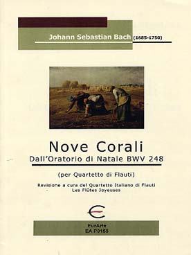 Illustration de Nove Corali dall'oratorio di natale BWV 248
