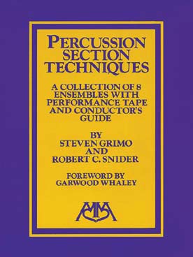 Illustration de Percussion ensemble techniques avec cassette