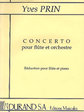 Illustration prin concerto pour flute