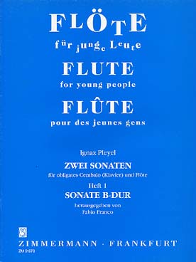 Illustration de Zwei Sonaten - Vol. 1 : sonate en si b M